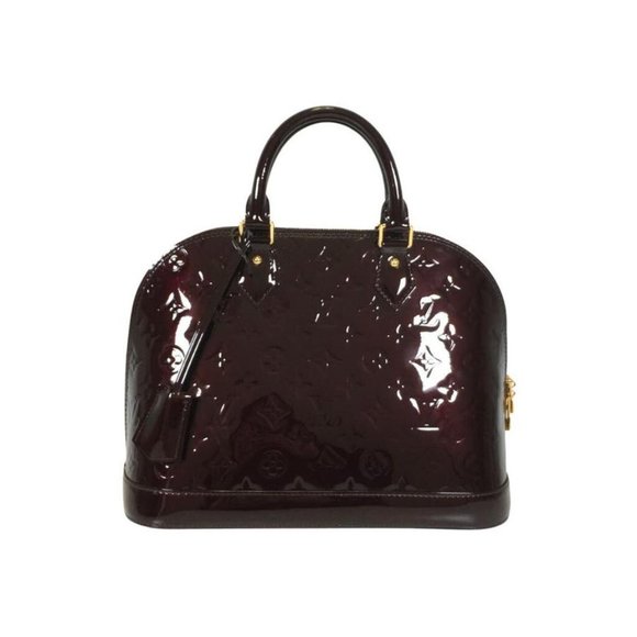Louis Vuitton Alma Monogram Vernis Amaranth PM - Picture 5 of 6